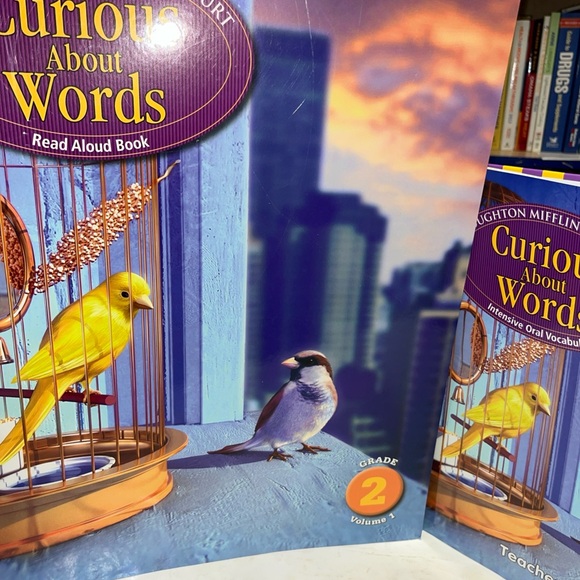 Houghton Mifflin Harcourt Curious about Words Read aloud Book & Teacher Manual - Picture 7 of 10